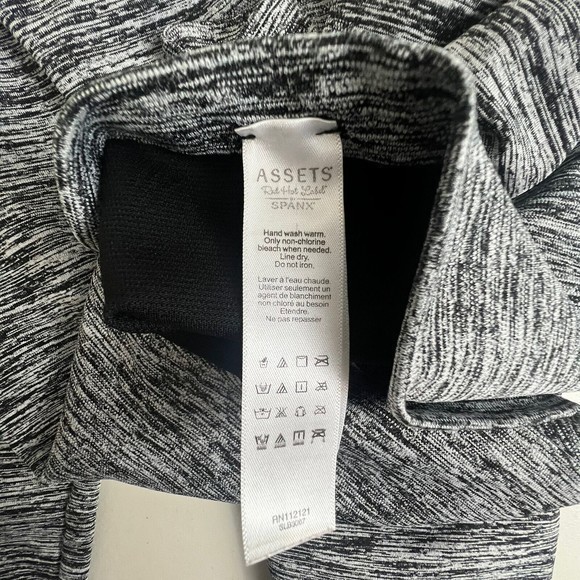 Spanx Assets Womens Gray High Waisted Full Length Leggings Size Large - Picture 8 of 9